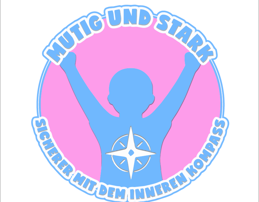 Logo des Präventionsangebotes Mutig und Stark zur Stärkung von Kindern im Grundschulalter